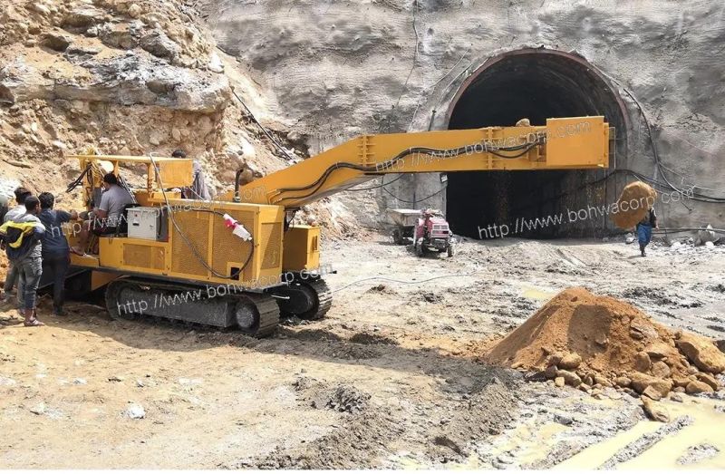 Big Crawler Muck Loader in Scrapper Conveyor Capacity 200m3/H