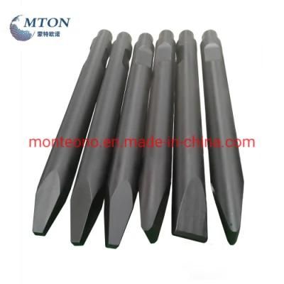 Soosan Hydraulic Rock Breaker with 85mm Moil Point Chisel Sb35