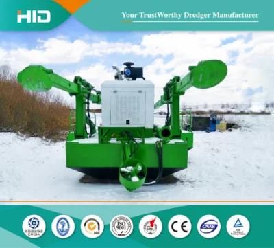 China Professional Manufacture Amphibious Multipurpose Dredger &quot;Clay Emperor&quot; for Sand/Mud ...
