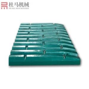 High Manganese Steel Jaw Swing Plates Mn13 for Jaw Crusher
