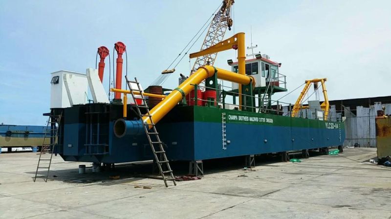 CSD-400 China Made Powerful Motivation 16 Inch Cutter Suction Mud Dredger for Sale in The Philippines