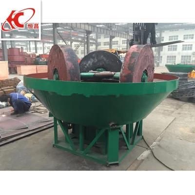 Hot Sale Model 1100/1200/1400/1600 Wet Pan Mill in Africa