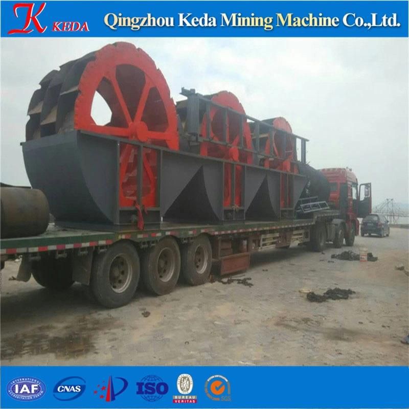 Bucket Wheel Sand Washer, Sillica Sand Washing Machine Price