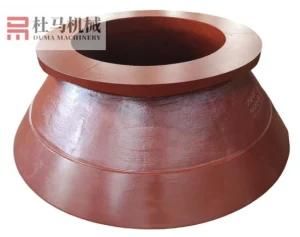 Manganese Mantle Concave for HP300 Cone Crusher Spares