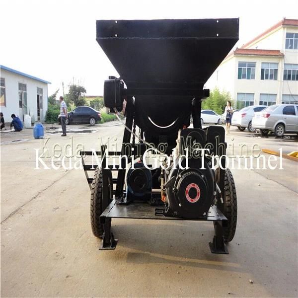 Small Scale Gold Washing Plant Machine Gold Trommel Screen Gold Mining Equipment