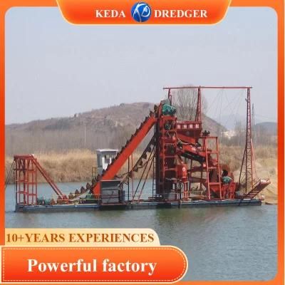 Dredge Depth 20 Meters Bucket Chain Diamond Dredger/Dredging Machine/Dredging Ship for ...