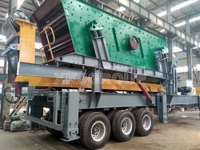 High Technical Cement Impact Mobile Crushing Machinery Station Crushing Station