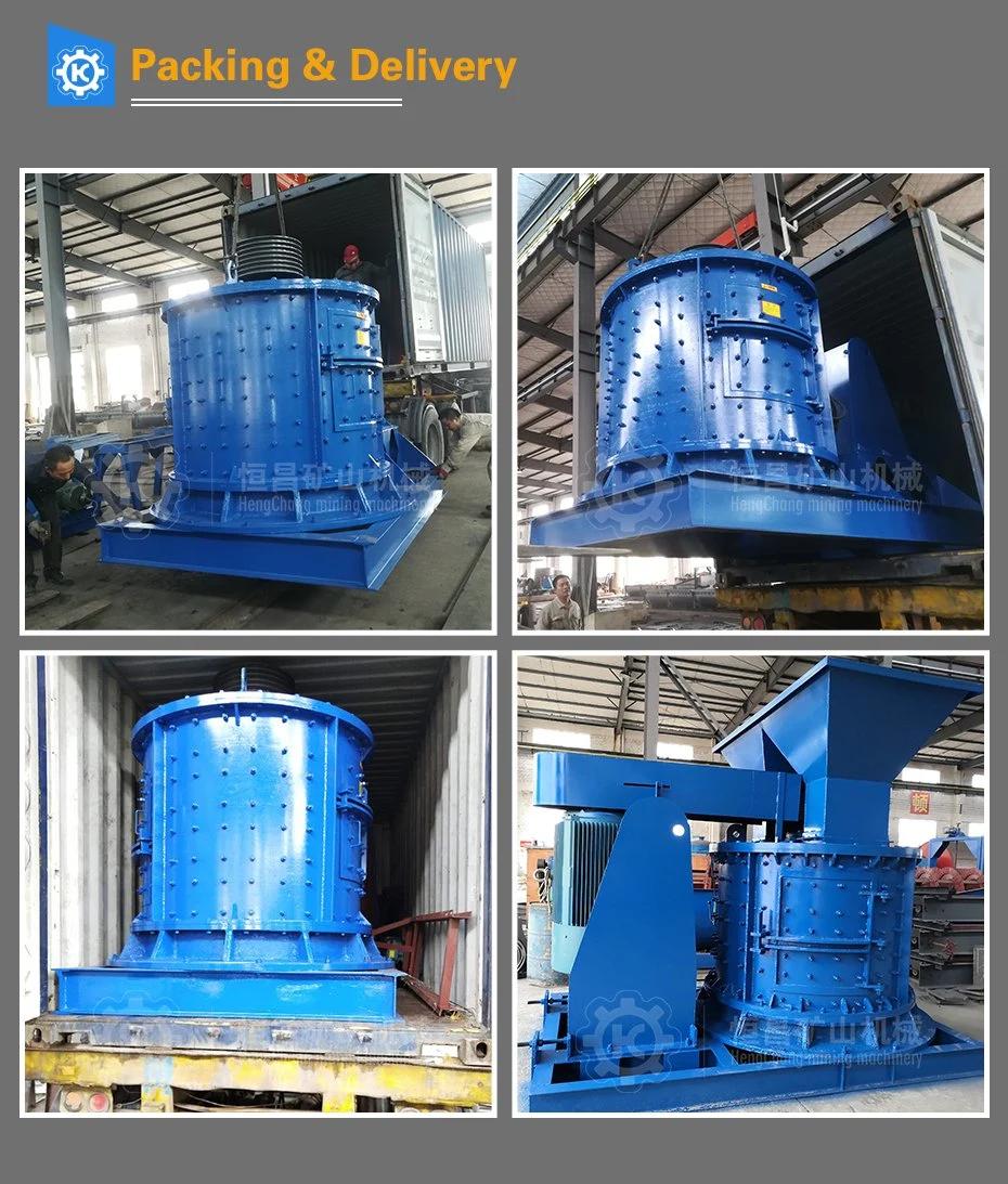 Aggregate Crushing Plant Stone Crushing Sand Making Machine Vertical Compound Gravel Sand Crusher