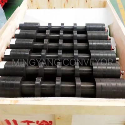 Customized Rubber Disc Return Roller / Rdrt Roller for Conveyor Belt System