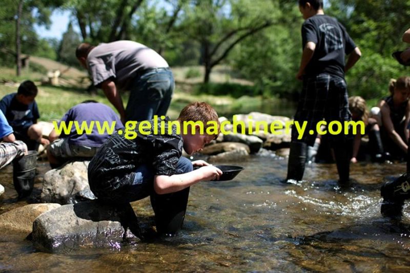 Energy Saving Mining Concentration Plastic Gold Washing Pan
