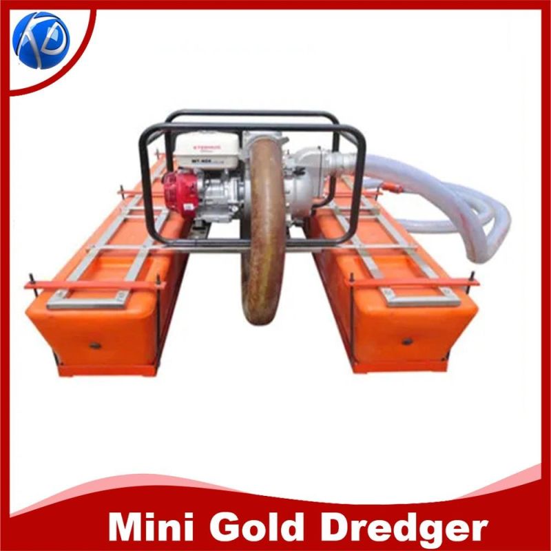 Mini Type Dredger with Submerged Pumps for Sand Lifting and Gold Washing