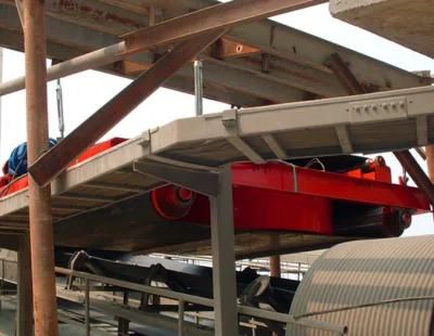 Magnetic Separator Extract Ferrous Metal From Conveyed Material on Conveyor Belt and ...