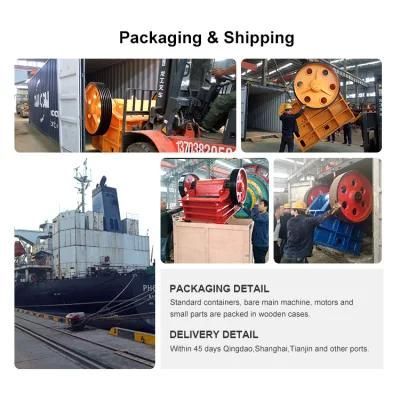 Stone Jaw Crusher Rock Crushing Line Aggregrate Plant