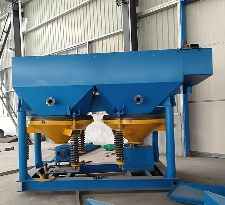Rock Hematite Ore Processing Line with Magnetic Separator Jig Shaking Table etc