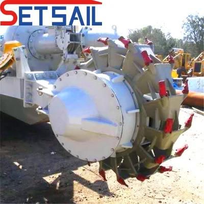 Siemens PLC Water Flow 2000m3 Hydraulic Wheel Bucket Dredger