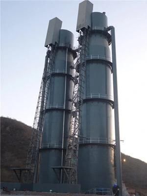 Environmental Protection Type Limestone Crushing Calcination Lime Cement Shaft Kiln