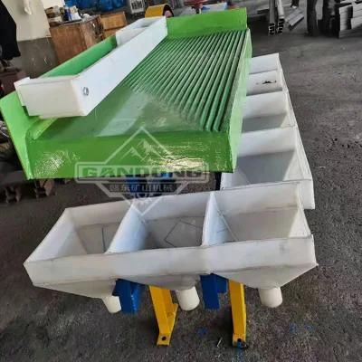 Alluvial Gold Mining Equipment Fiber Glass Shaking Table