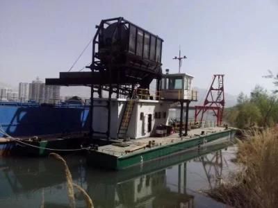 Jet Suction Dredger with Long Discharge Distance Pumping Sand
