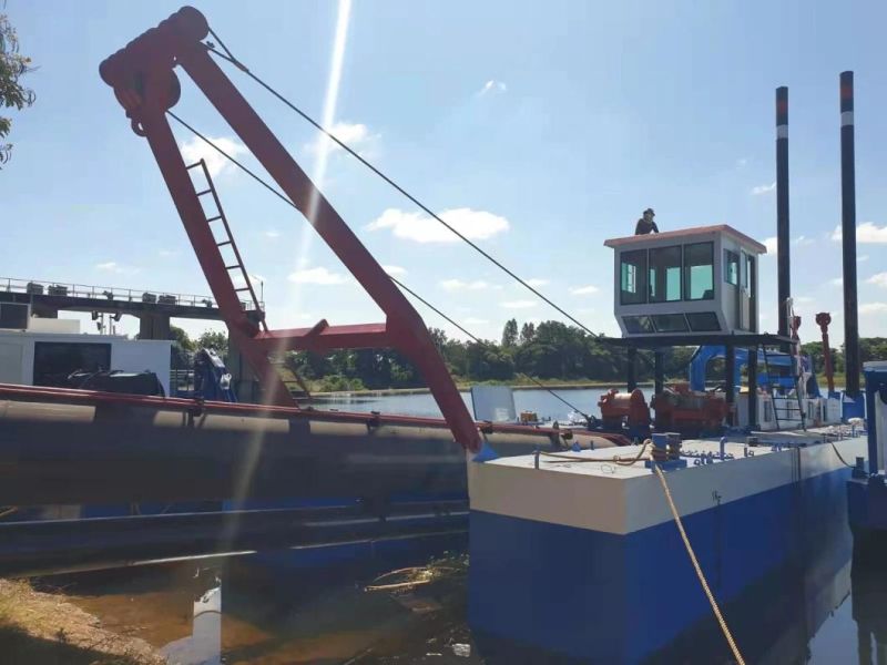 14 Inch Mud Pump Equipped Cutter Suction Dredger with 1500 Cubic Meter Flow for Sands Lifting