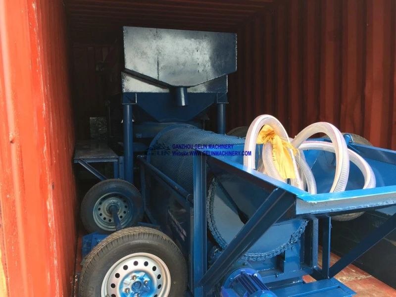 Mineral Washing Screening Mobile Gold and Diamond Washing Plant