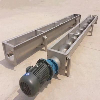 China Supplier Screw Conveyor U Type Screw Conveyor Custom