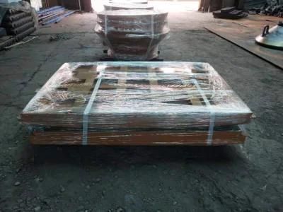 High Manganese Wearing Casting Fixed Swing Jaw Plate for Kpi Jci Jaw Crusher Spare Parts