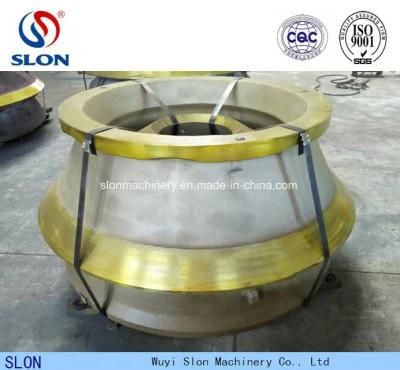 Manganese Casting Terex Telsmith Svedala Pegson Spare Crusher Parts for Cone Crusher
