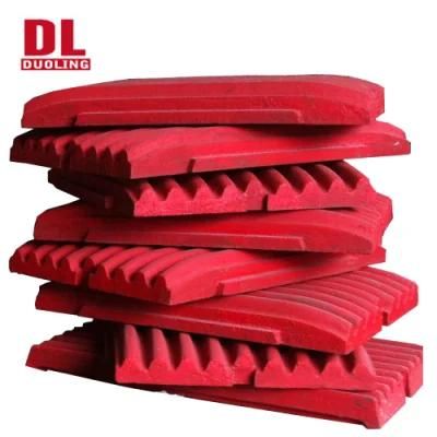 High Manganese Crusher Wear Parts Jaw Plates