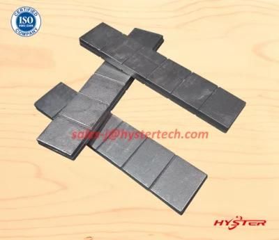 63HRC High Chromium White Iron Wafer Strips / Chocky Bars