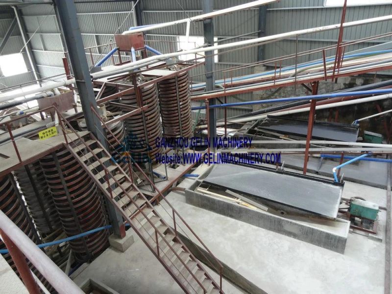 200tph Nugget Recovery Machine Gravity Concentration Spirals