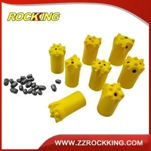 34mm 8 Buttons Tapered Tungsten Carbide Button Rock Drill Bits