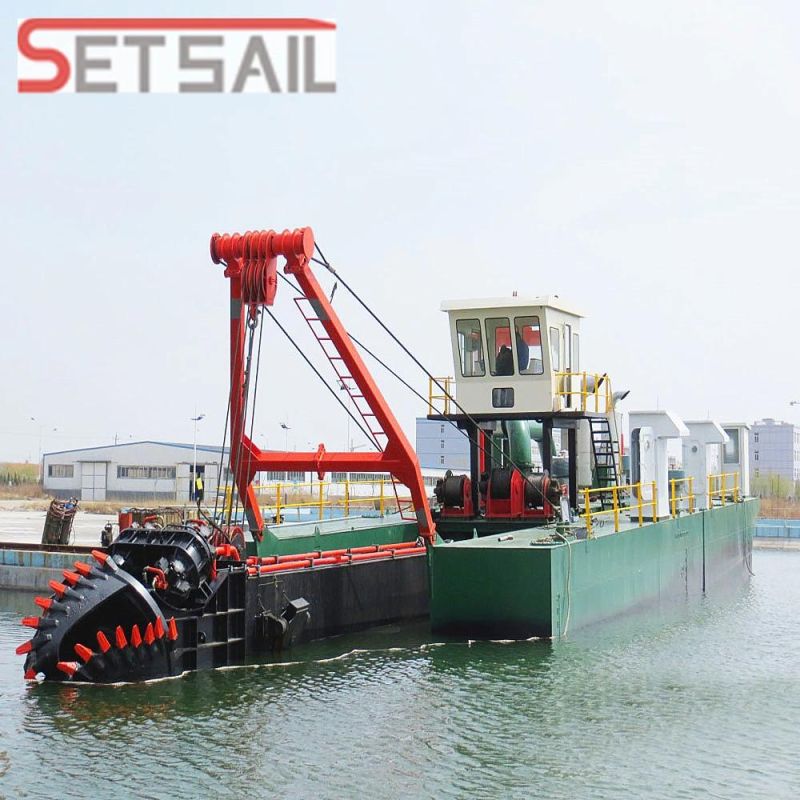 Diesel Engine Power Cutter Suction Sand Dredger with Hydraulic System