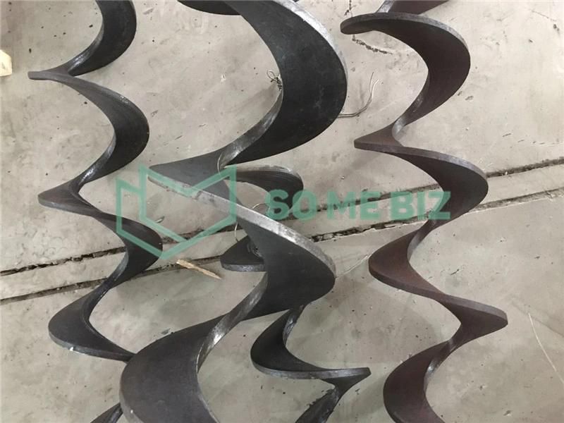 Abrasion Resistant Helicoid Screw Flight for Bulk Material Handling