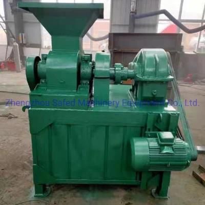 Small Slag Powder Briquette Machine Iron Gypsum Power Briquette Machine Mineral Powder ...