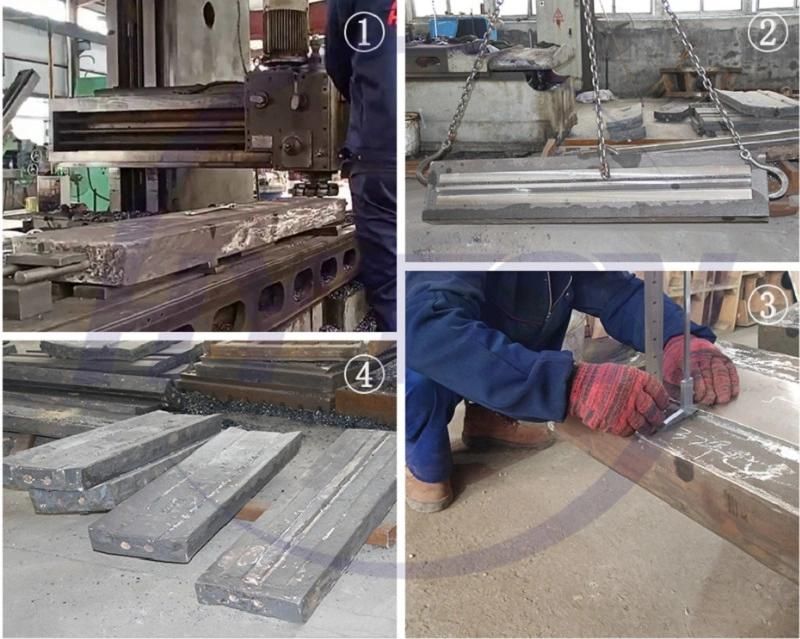 High Manganese Steel Blow Bar Casting Suit Sandvik Ci234 Impact Crusher Wear Parts