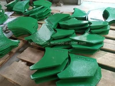 VSI Crusher Replacement Parts Upper and Lower Wear Plate Adapt Barmac B7150 840 Std Dtr