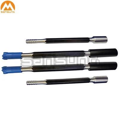 Hydropower Diversion Tunnel Blast Drilling Holes Extension Rods with T38/T45/T51 Thread