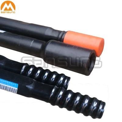 Top Hammer Thread Extension Rods for Open Mining and Underground Tunneling Drilling