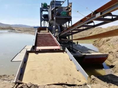 150m3/Hour Bucket Chain Gold Dredger/Dredging Ship/Dredging Vessel for Sales in South ...