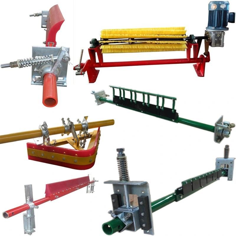 Conveyor Spare Parts Cylindrical Nylon Roller Brush Conveyor Belt Cleaning Brush Scraper