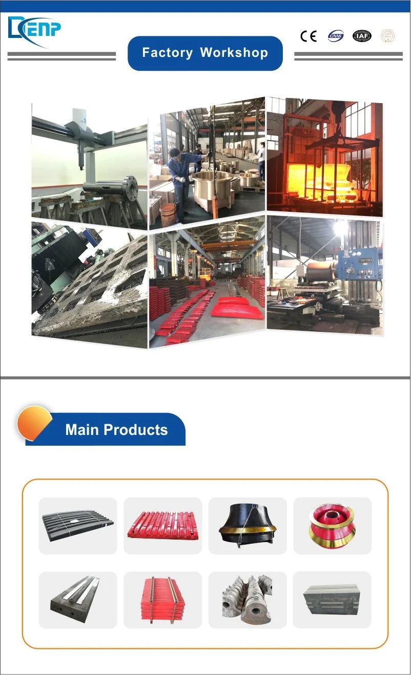 High Manganese Steel Jaw Plate Jaw Die for Jaw Crusher