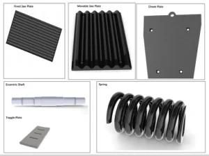High Manganese Fixed Moveable Jaw Plate for Jaw Crusher