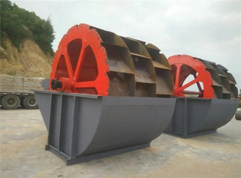 Keda Bucket Wheel Sand Washer Machine for Sand Making Plant