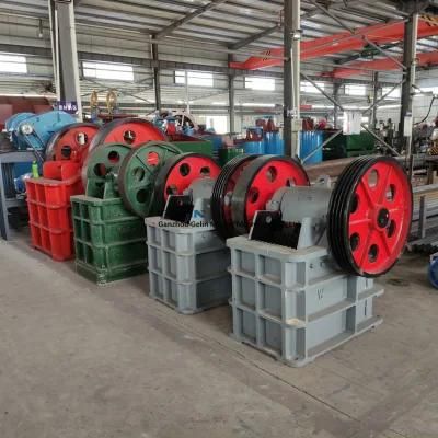 PE400X600 Stone Jaw Crusher Hard Rock Gold Crushing