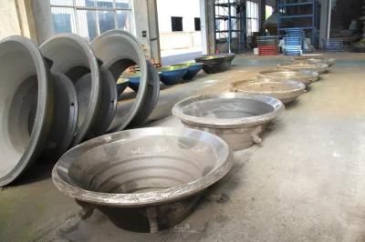 Mining Equipment Casting Parts Mantle and Concave Suit Trio Tp260 Tp350 Stone Crusher Wear ...
