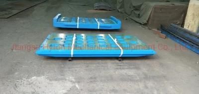 High Manganese Casting Shanbao PE500X750, 600X900, 1000X1200 Jaw Crusher Parts Jaw Dies ...