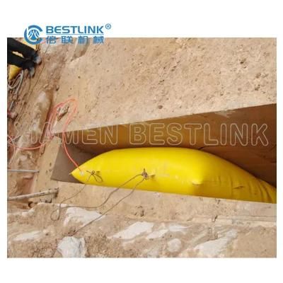 Reparable&Reusable Block Wall Stone Air Pushing Down Bag