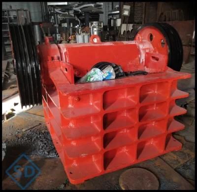 Hard Stone Diabase/Granite. Pebble Fine Jaw Crusher of PE500X1500