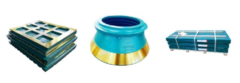 Mining Equipment Cheek Plate Protection Plate for Nordberg C125 Jaw Crusher Spare Parts