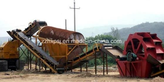 20-50tph Sand Washing Process for Sand Washer Plant